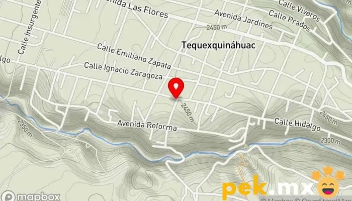 mapa de servicio electrico 