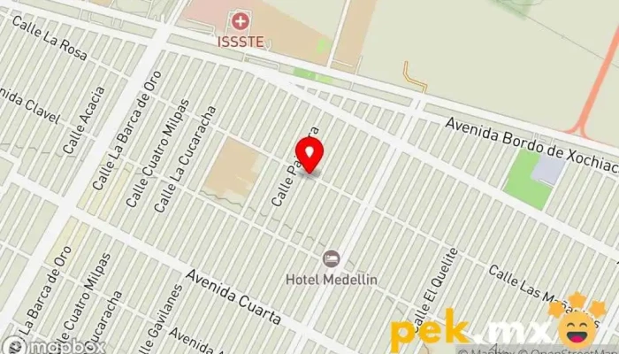 mapa de Servicio Eléctrico Lara Taller de automóviles, Tienda de electricidad en Cdad. Nezahualcóyotl