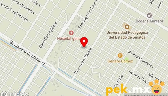 mapa de Servicio eléctrico lopez Servicio de reparación de sistemas eléctricos para automóviles en Los Mochis