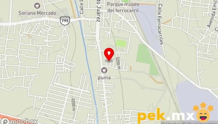 mapa de Servicio Electrico Manhattan Taller de reparación de automóviles en Huehuetoca