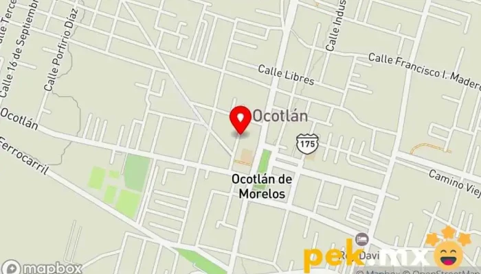 mapa de Servicio Electrico Mariscal Dn Panchito Taller de reparación de automóviles en Ocotlán de Morelos