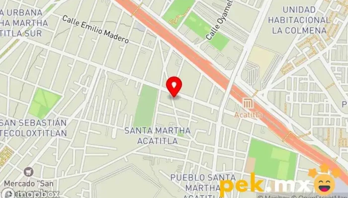 mapa de Servicio Electrico Miranda Los Charros Taller de reparación de automóviles en Iztapalapa, Ciudad de México