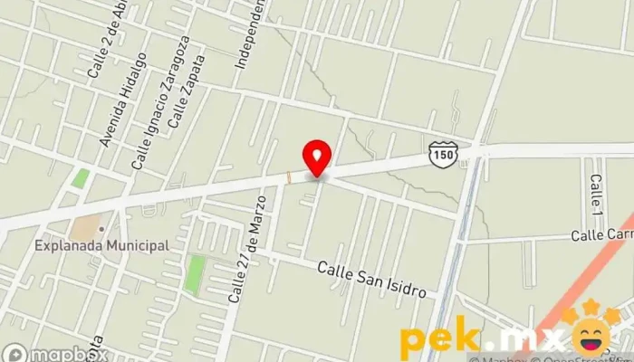 mapa de Servicio Electrico Ortiz Taller de reparación de automóviles en Zoquiapan