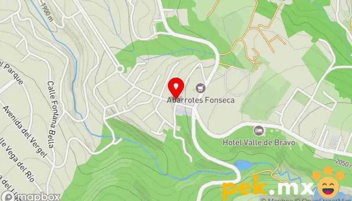 mapa de Servicio Eléctrico Rodríguez Servicio de reparación de sistemas eléctricos para automóviles, Taller de reparación de automóviles en Valle de Bravo