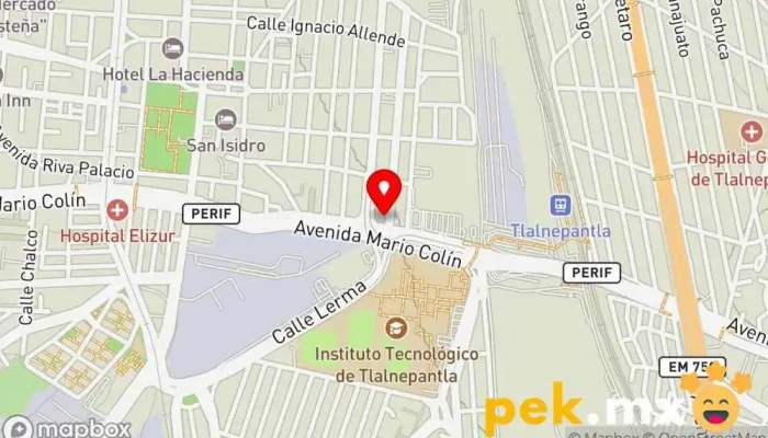 mapa de Servicio Eléctrico y Afinaciones Tienda de electricidad en Tlalnepantla