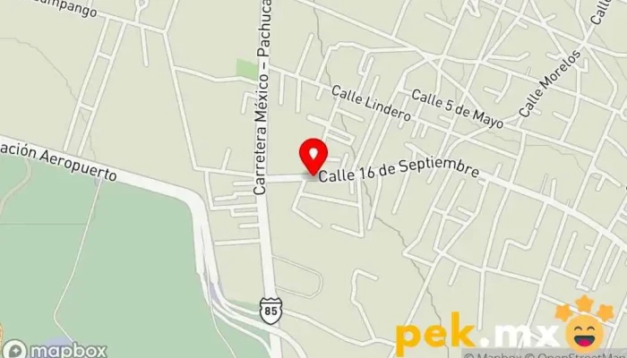 mapa de Servicio electromecánico vics Taller de reparación de automóviles en Santa María Ajoloapan