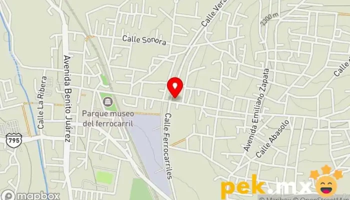 mapa de Servicio Mecánico a Domicilio Taller de automóviles en Huehuetoca