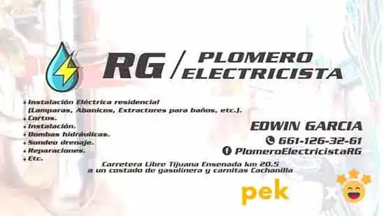 Servicio Plomeria y Electricidad Rg - 22705 Playas De Rosarito