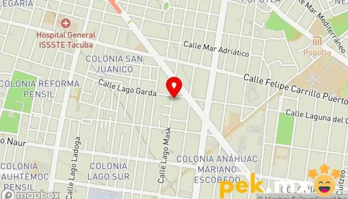 mapa de Servicio Plomero - Electricista Electricista en Miguel Hidalgo, Ciudad de México