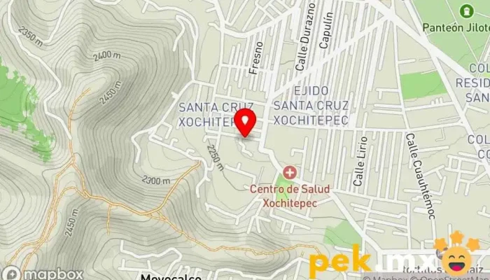 mapa de SERVICIOS DE ELECTRICIDAD Xochitepec Electricista en Xochimilco, Ciudad de México