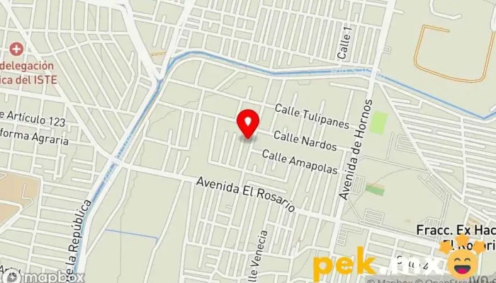 mapa de Servicios de Electricidad y Plomería Fontanero en Oaxaca de Juárez