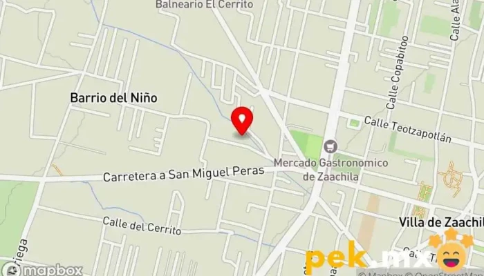mapa de Servicios de Mantenimiento Residencial JIREH Herrero, Albañil, Electricista, Fontanero en Villa de Zaachila
