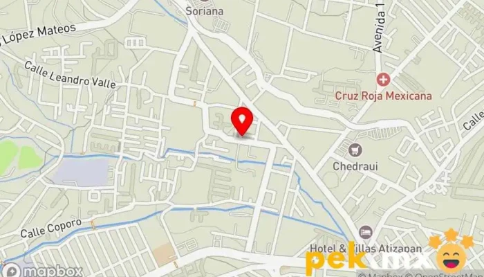 mapa de Servicios de Plomería Y Electricidad Ferretería en Cdad. López Mateos