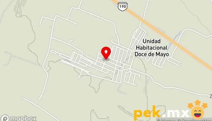 mapa de Servicios de plomería y electricidad Pérez  en Oaxaca