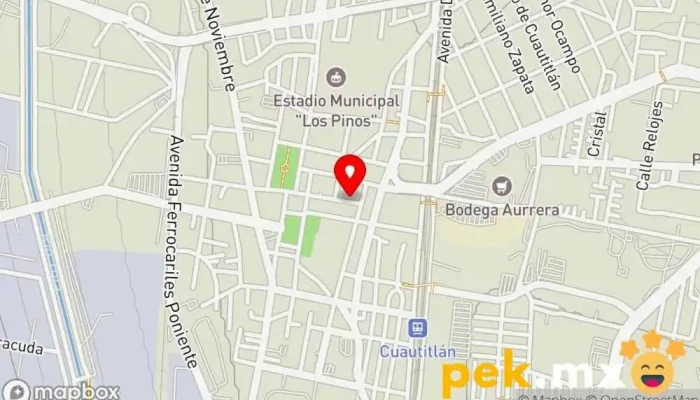 mapa de Servicios de Plomería,gas,Electricidad y mantenimiento en general Contratista en Cuautitlán