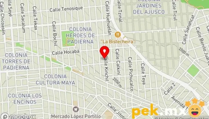 mapa de Servicios Eléctricos Electromecánicos. Electricista en Tlalpan, Ciudad de México