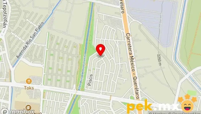 mapa de SERVICIOS GP Electricista en Cuautitlán Izcalli