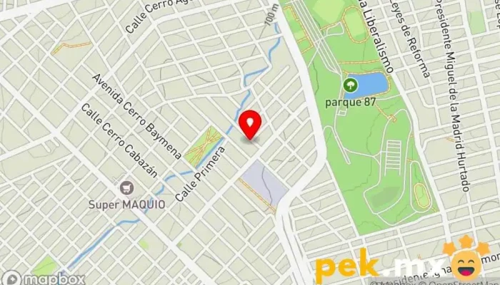 mapa de Servicios Integrales Félix Estudio de arquitectura, Electricista, Servicio de impermeabilización, Fontanero en Culiacán Rosales