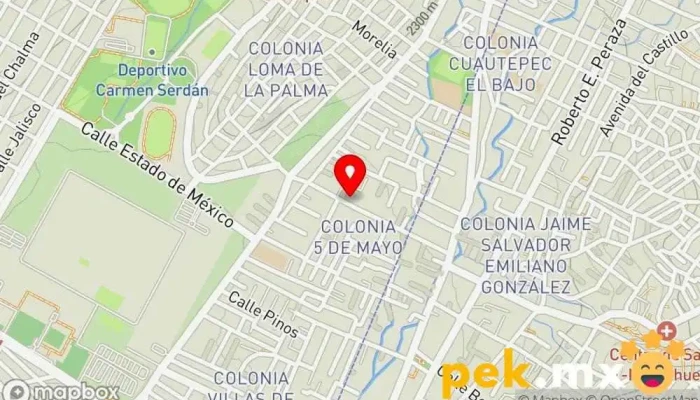 mapa de Servicios plomería gas electricidad Persona de mantenimiento en Gustavo A. Madero, Ciudad de México
