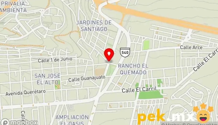 mapa de SERVICIOS PLOMERO ELÉCTRICO LIRA Electricista en San José el Alto