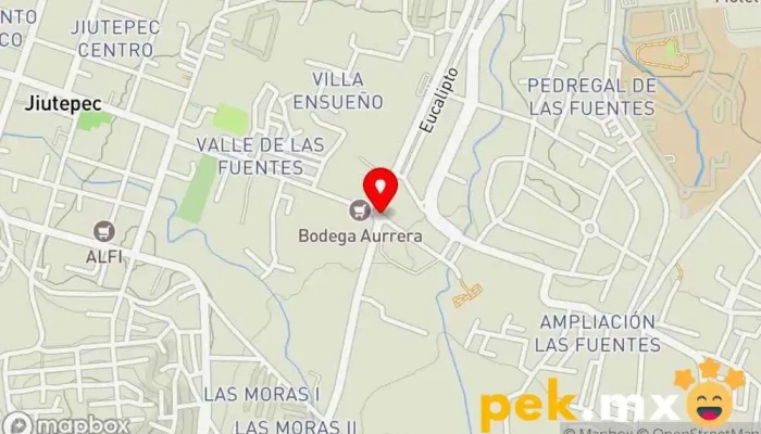 mapa de Servicios Técnicos Ponce de León Electricista en Jiutepec