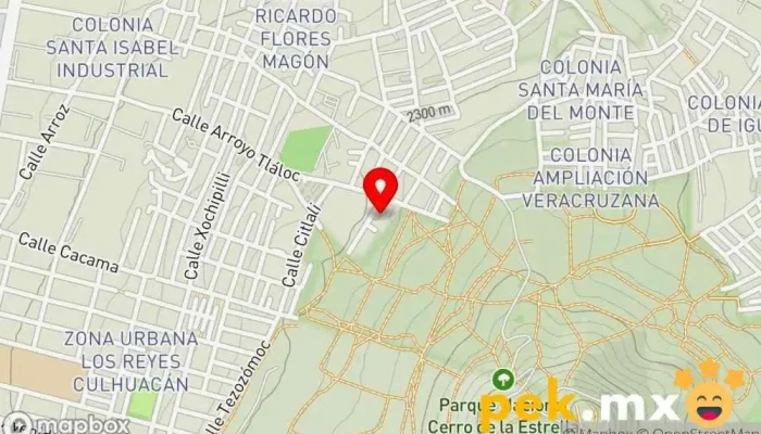 mapa de Servitec Profesionales En Recubrimientos Empresa constructora, Electricista, Contratista de materiales para suelos, Tienda de materiales para suelos, Persona de mantenimiento en Iztapalapa, Ciudad de México