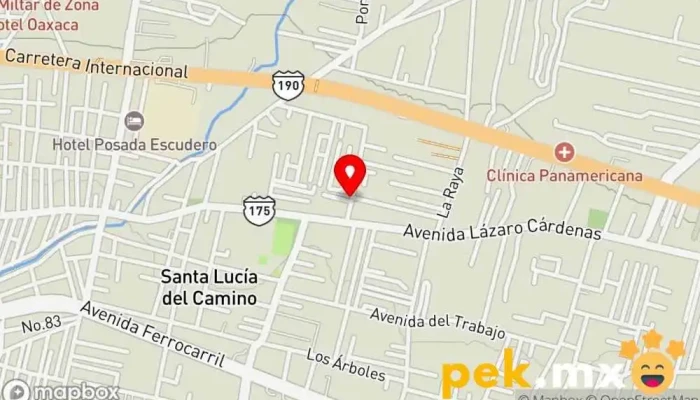 mapa de SERVITEC TALLER DE BOMBAS DE AGUA Constructor en Santa Lucía del Camino