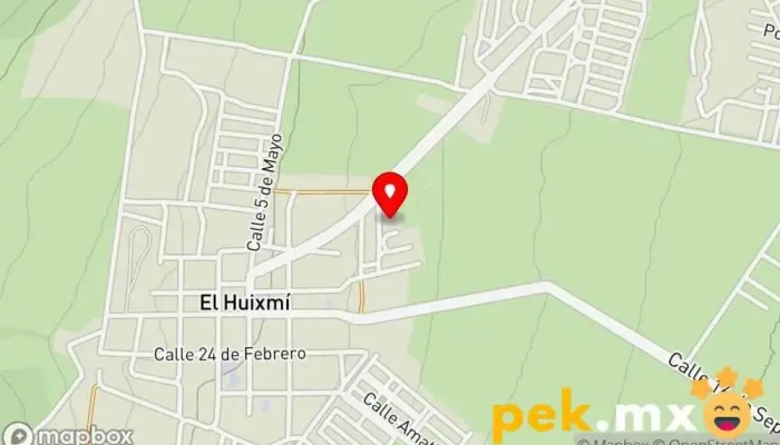 mapa de SIDEMACC S.A DE C.V. Servicio de instalación eléctrica en El Huixmí