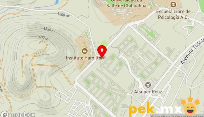 mapa de SIECSER  en Chihuahua