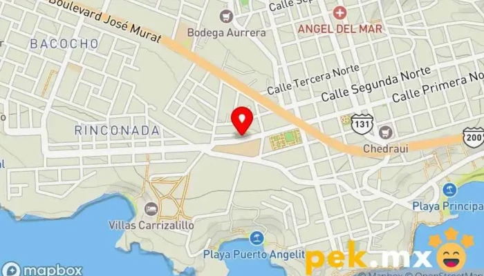 mapa de SIIMEC - (ELECTRICISTA) Mantenimiento Electromecánico Residencial e Industrial Contratista en Puerto Escondido