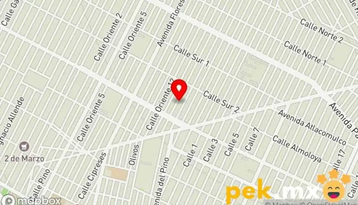 mapa de Sistemas Eléctricos y de Comunicación Servicio de instalación eléctrica en Cdad. Nezahualcóyotl