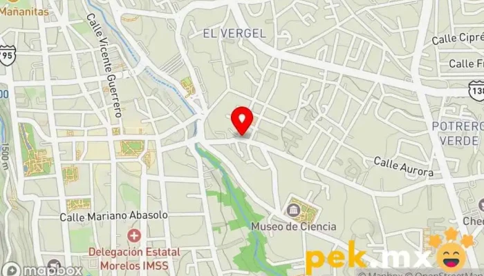 mapa de Sistemas y Tecnología en Energía Renovable Electricista en Cuernavaca