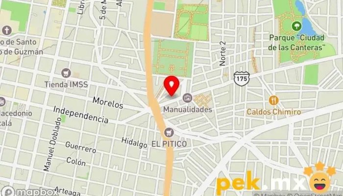 mapa de Soluciones de Infraestructura Equipos y Servicios INEC Contratista general en Oaxaca de Juárez