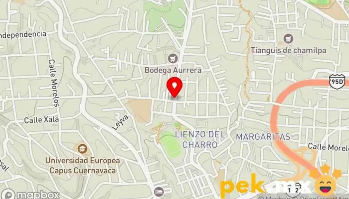 mapa de SOLUCIONES ELECTROMECÁNICAS DE MORELOS Servicio de instalación eléctrica en Cuernavaca