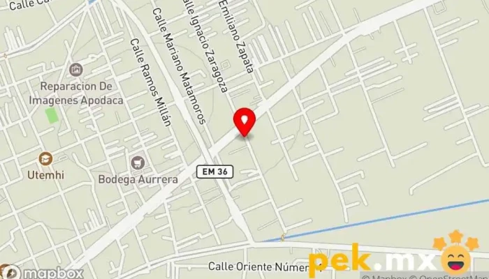 mapa de Soluciones Taller de reparaciones eléctricas en Xonacatlan de Vicencio