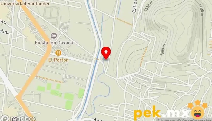 mapa de Subestación Eléctrica CFE San Felipe Empresa constructora en San Antonio de la Cal