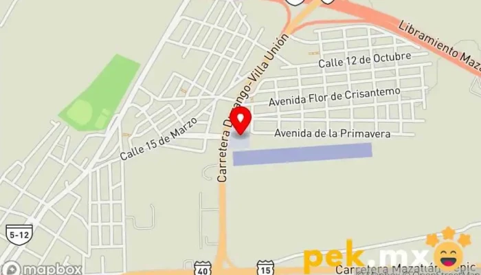 mapa de Subestación Eléctrica 