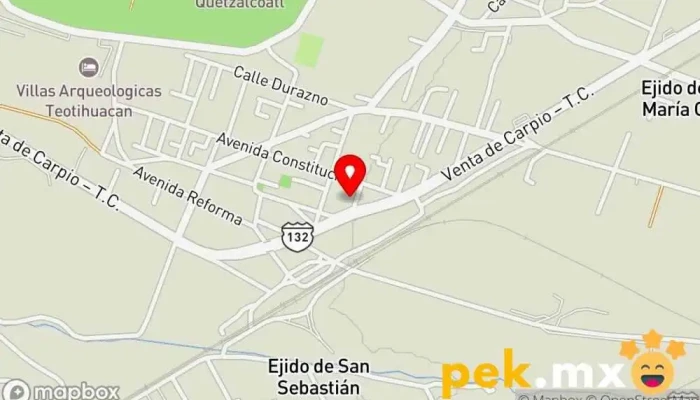 mapa de Surtidora de Material Eléctrico 