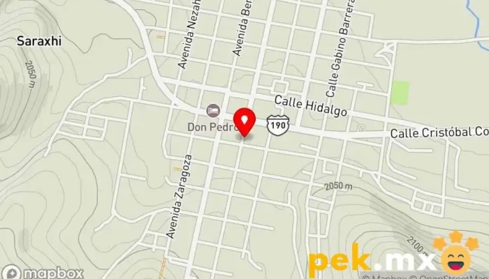 mapa de Taller eléctrico automotriz Mendoza Motors, refacciones de autopartes eléctricas Servicio de reparación de sistemas eléctricos para automóviles, Tienda de piezas de automóvil en Villa de Tamazulápam del Progreso