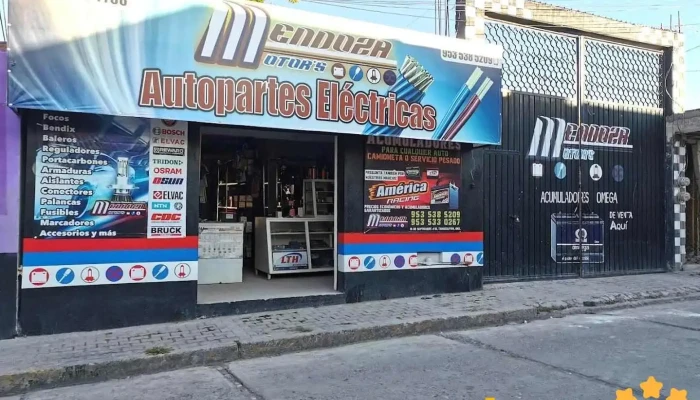Taller eléctrico automotriz Mendoza Motors, refacciones de autopartes eléctricas - Villa De Tamazulápam Del Progreso