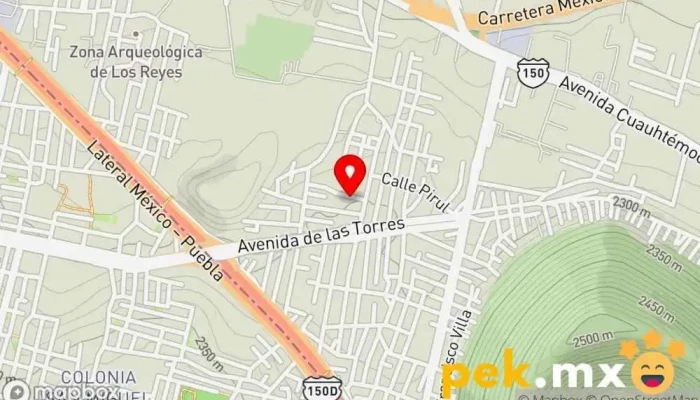 mapa de Taller eléctrico 