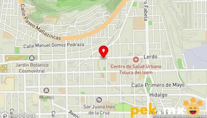 mapa de Taller Eléctrico Fuentes Taller de reparación de automóviles en Toluca de Lerdo