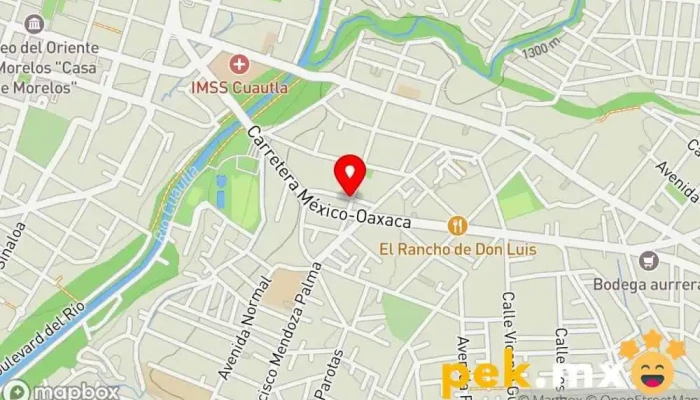mapa de Taller Eléctrico Miranda Electricista en Cuautla