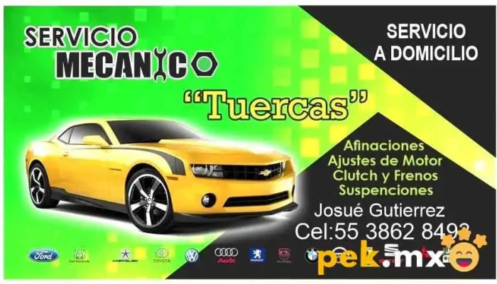 Taller Mecanico Tuercas Del Propietario - Huehuetoca