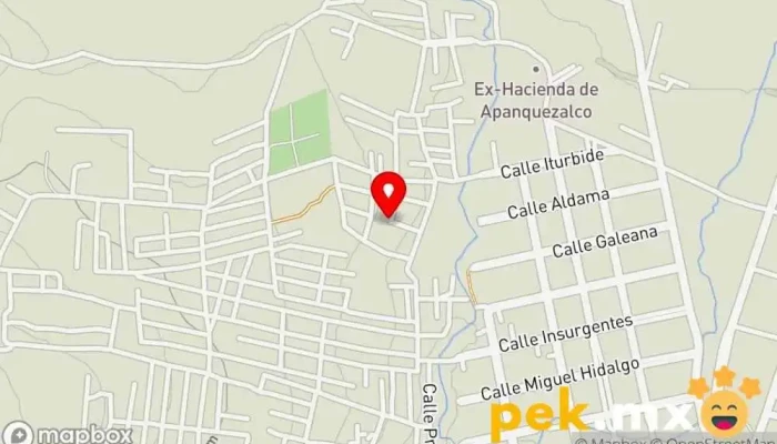 mapa de Tec Elctricista Ingeniero eléctrico en Yautepec de Zaragoza