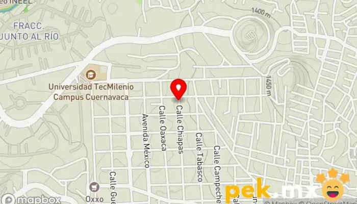 mapa de Tec Eléctrica Electricista en Emiliano Zapata