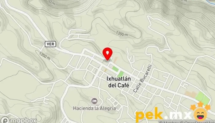 mapa de Técnico electricista Ayuntamiento de la localidad en Ixhuatlán del Café