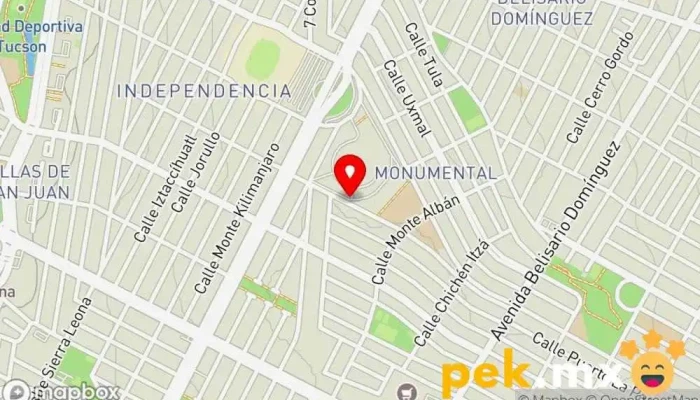 mapa de TECNICOS ELECTRICISTAS ESPECIALIZADOS EL RAYO Servicio de instalación eléctrica en Guadalajara