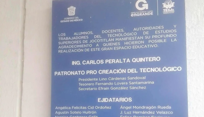 Tecnologico De Estudios Superiores De Jocotitlan Tesjo Direccion - Cdad. de Jocotitlán