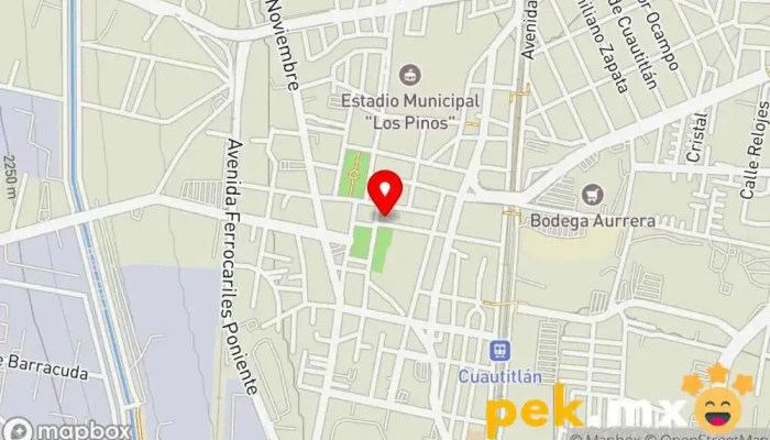 mapa de Tlapalería y Material Eléctrico Cuautitlán Tienda de herramientas, Tienda de electricidad, Tienda de artículos de fontanería en Cuautitlán